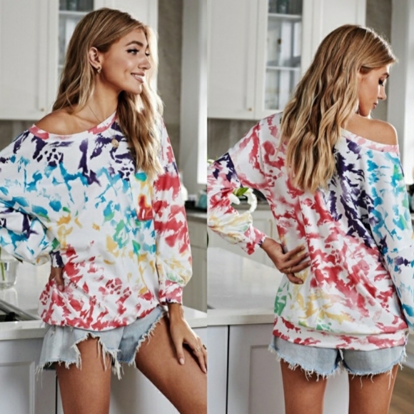 Comfortable Tie Dye Top (we are obsessed with) - Picture 2 of 2